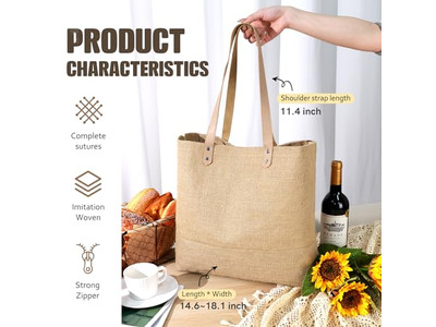 Bolso de Paja Económico Artificial Personalizado Media Luna