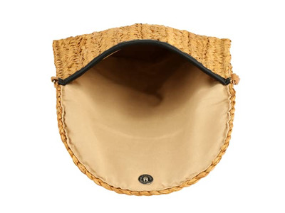 Bolsos de Paja Personalizados Caja de Moda Bolso de Mano Natural Coreano Tote Mini Étnico