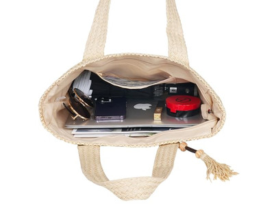 Bolso de Paja con Flecos Grande Verano para Niñas Pequeñas Bolsos Tote de Lujo Fabricantes
