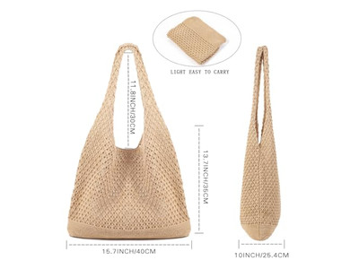 Hacer Bolsas de Paja Bolsa Suelta Cometa Pu Paja Viajes Tela Tira Tejido Limón Regalo