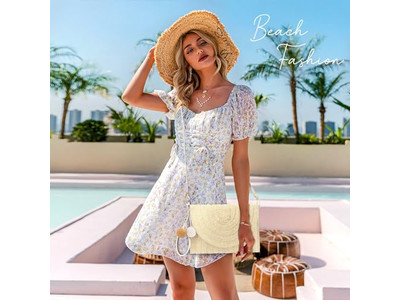 Bolso de Paja Tejido Bolso para Teléfono Bolsos de Verano Tejido a Rayas Moderno